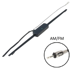 AM/FM univerzálna anténa so zosilovačom, nalepovacia na sklo ANT-933 (TSS-ANT-933)