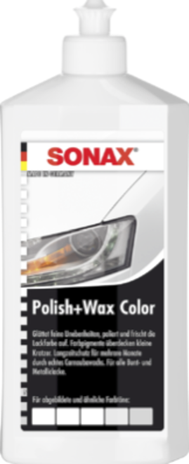 Sonax Polish & Wax Barevná leštěnka - bílá - 500ml (296000)