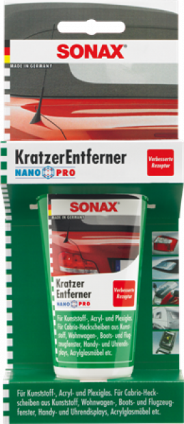 SONAX Odstraňovač škrábanců z plastových a plexi dílů - 75 ml (305000)