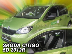 Deflektory na Škoda Citigo, 5-dveřová, r.v.: 2012 - (31192)