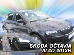 Deflektory na Škoda Octavia III, 5-dverová, r.v.: 2013 - 2020 (28338)