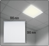 Stropné LED svietidlo, 600x600x16mm, 40W, 112LED, 3000lm (YT-81943)
