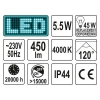 Stropné LED svietidlo, 5,5W, 450lm (YT-81833)