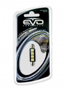 LED žárovka EVO SV8.5 41mm 4LED 12V Canbus, bílé (EV93164)