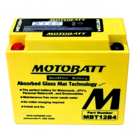 Motobaterie MOTOBATT YT12B-BS, 11Ah, 12V (MBT12B4)