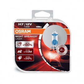 OSRAM H7 Night Breaker Laser +130% 12V Box 2ks (600477)
