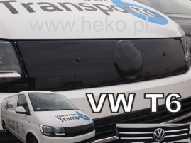 Zimní clona HEKO VW Caravelle, Transporter T6 od 2015 (chrómová maska) (04053)
