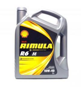 Shell Rimula R6 M 10W-40, 5L (000599)
