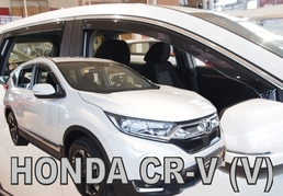 Deflektory na Honda CR-V V, 5-dverová (+zadné), r.v.: 2018 - (17184)