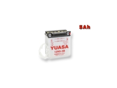 Motobatéria YUASA 12N5-3B 5Ah, 12V (E1302)