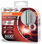 OSRAM Xenónová výbojka Night Breaker Laser Xenarc +200% D4S 12/24V 35W 2ks (OS 66440XNL-HCB)