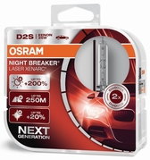OSRAM Xenónová výbojka Night Breaker Laser Xenarc +200% D2S 12/24V 35W 2ks (OS 66240XNL-HCB)