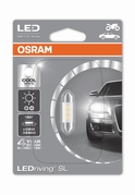 LED žárovka Osram C5W 12V 1W SV8,5-8 36-38mm 180 ° LEDriving Cool White 6000K 1ks (OS 6436CW-01B)