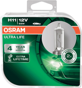 Žárovka Osram H11 12V 55W PGJ19-2 ULTRA LIFE 2ks (OS 64211ULT-HCB)