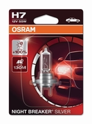 Žárovka Osram H7 12V 55W PX26d NIGHT BREAKER® SILVER + 100% 1ks (OS 64210NBS-01B)