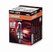 Žárovka Osram H4 12V 60 / 55W P43T NIGHT BREAKER® SILVER + 100% 1ks (OS 64193NBS)