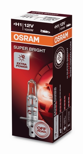 Žárovka Osram H1 12V 100W PX14,5s SUPER BRIGHT 100W 1ks (OS 64152SB)