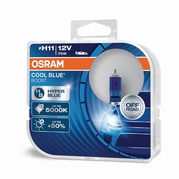 Žárovka Osram H11 12V 75W PGJ19-2 COOL BLUE BOOST 5000K + 50% 2ks (OS 62211CBB-HCB)