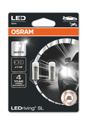 OSRAM T4W LEDriving SL Biele 6000K 12V 2ks (OS 3893DWP-02B)