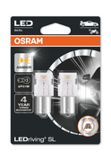 OSRAM P21W LEDriving SL Oranžové 12V 2ks (OS 7506DYP-02B)