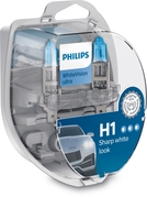 Philips H1/W5W 12V 55W P14,5s WhiteVision Ultra 2ks (PH 12258WVUSM)