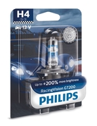 Philips H4 12V 60/55W P43t-38 RacingVision GT200 1ks (PH 12342RGTB1)