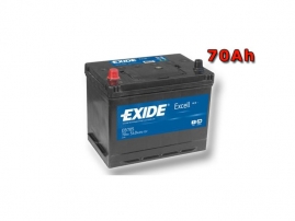 Autobaterie EXIDE Excell 70Ah, 12V, EB705 (EB705)