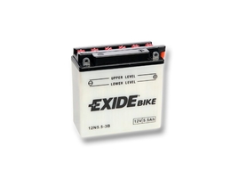 Motobatéria EXIDE BIKE Conventional 5,5Ah, 12V, 12N5.5-3B (E6645)
