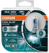 OSRAM H4 12V 60/55W P43t Cool Blue INTENSE NextGen 5000K +100% 2ks (OS 64193CBN-HCB)