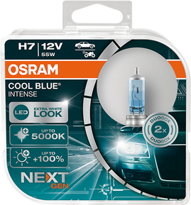 OSRAM H7 12V 55W PX26d Cool Blue INTENSE NextGen 5000K +100% 2ks (OS 64210CBN-HCB)
