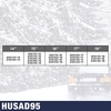 Sněhové řetězy HUSKY Advance 95 9mm (HUSAD95)