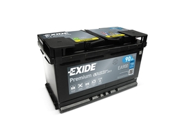 Autobaterie EXIDE Premium 90Ah, 720A, 12V, EA900 (EA900)