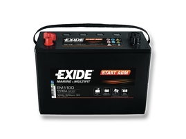 Baterie EXIDE START AGM 100Ah, 925A, 12V, EM1100 (EM1100)