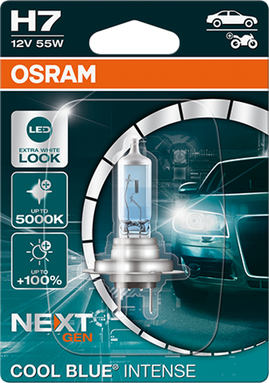 OSRAM H7 12V 55W PX26d Cool Blue INTENSE NextGen. 5000K +100% 1ks (OS 64210CBN-01B)