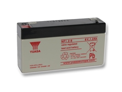 YUASA Staničná (záložná) batéria NP1.2-6, 1,2Ah, 6V (E1450)