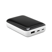mobilNET powerbank 10000 mAh, Type-C + Lightning + USB, biela (BEX-0064-UNI-10000)