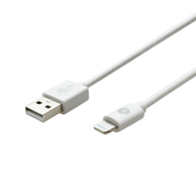 Sturdo dátový kábel 2,4A MFI certifikovaný Apple Lightning, 1m (C89), biely (KAB-0120-STU-LIGHT)
