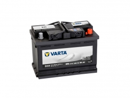 Autobaterie VARTA PROMOTIVE BLACK 66Ah, 510A, 12V, D33, 566047051 (566047051)